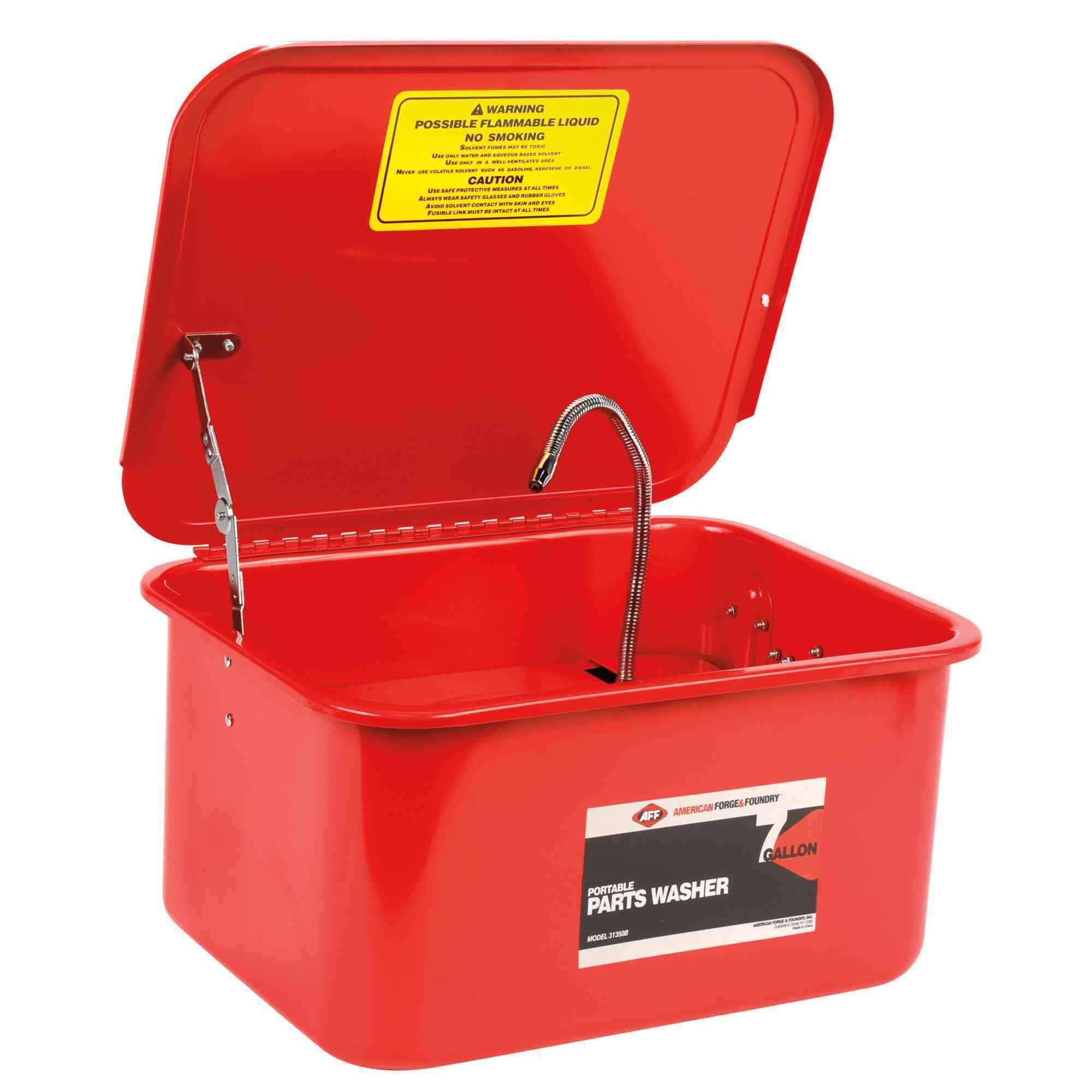 American Forge & Foundry Parts Washer — 7 Gal. Tank Capacity, Model# 31350B